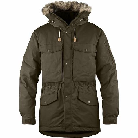 Fjallraven Singi Pehelykabát Akció - Sötét Olivazöld Kabát Sötét Olivazöld TEW732416